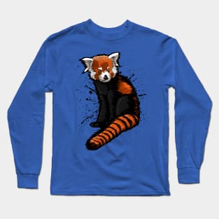 Sketch Red Panda Long Sleeve T-Shirt